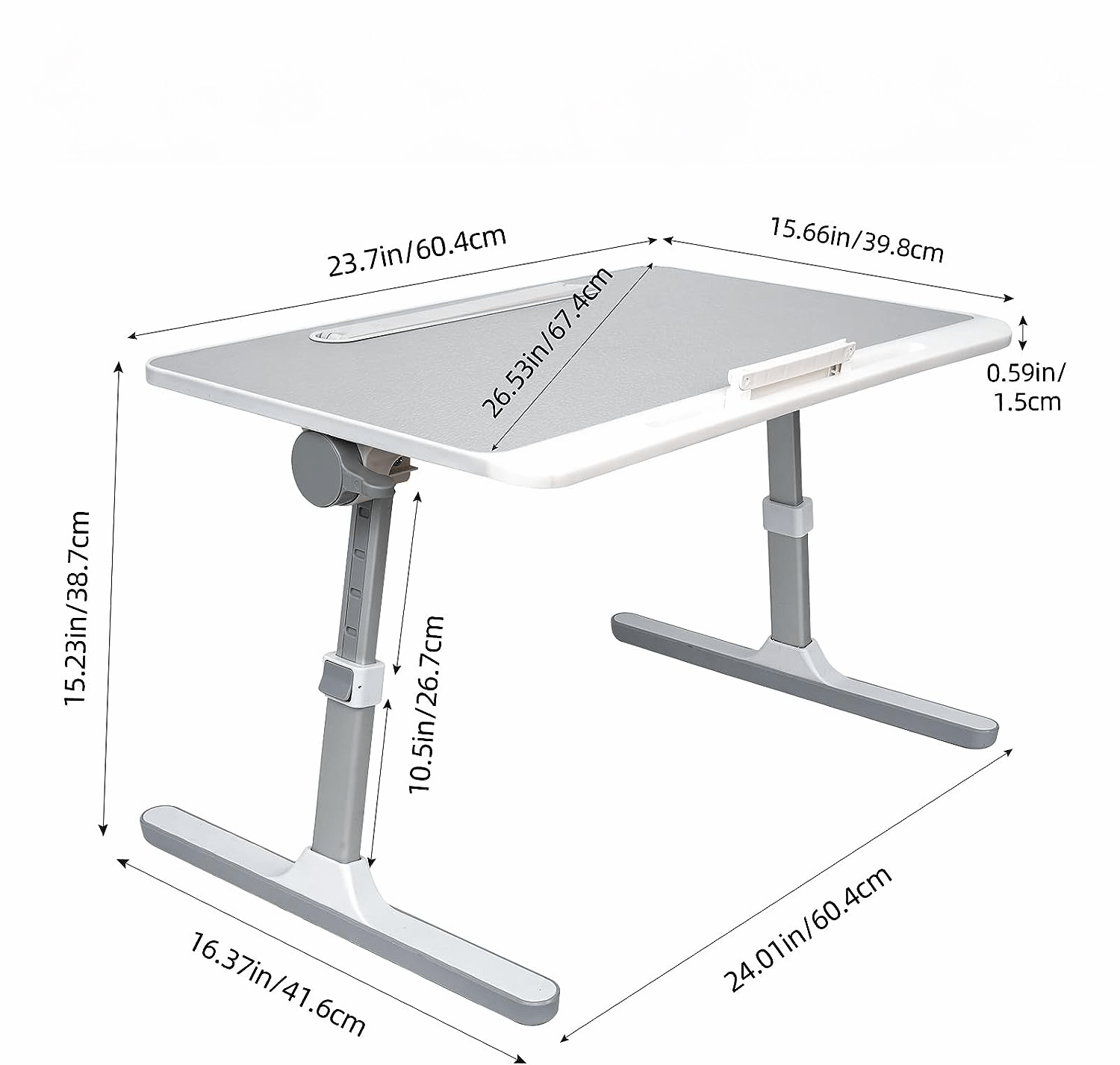 Portable Adjustable Notebook Folding Table - Gance.tech