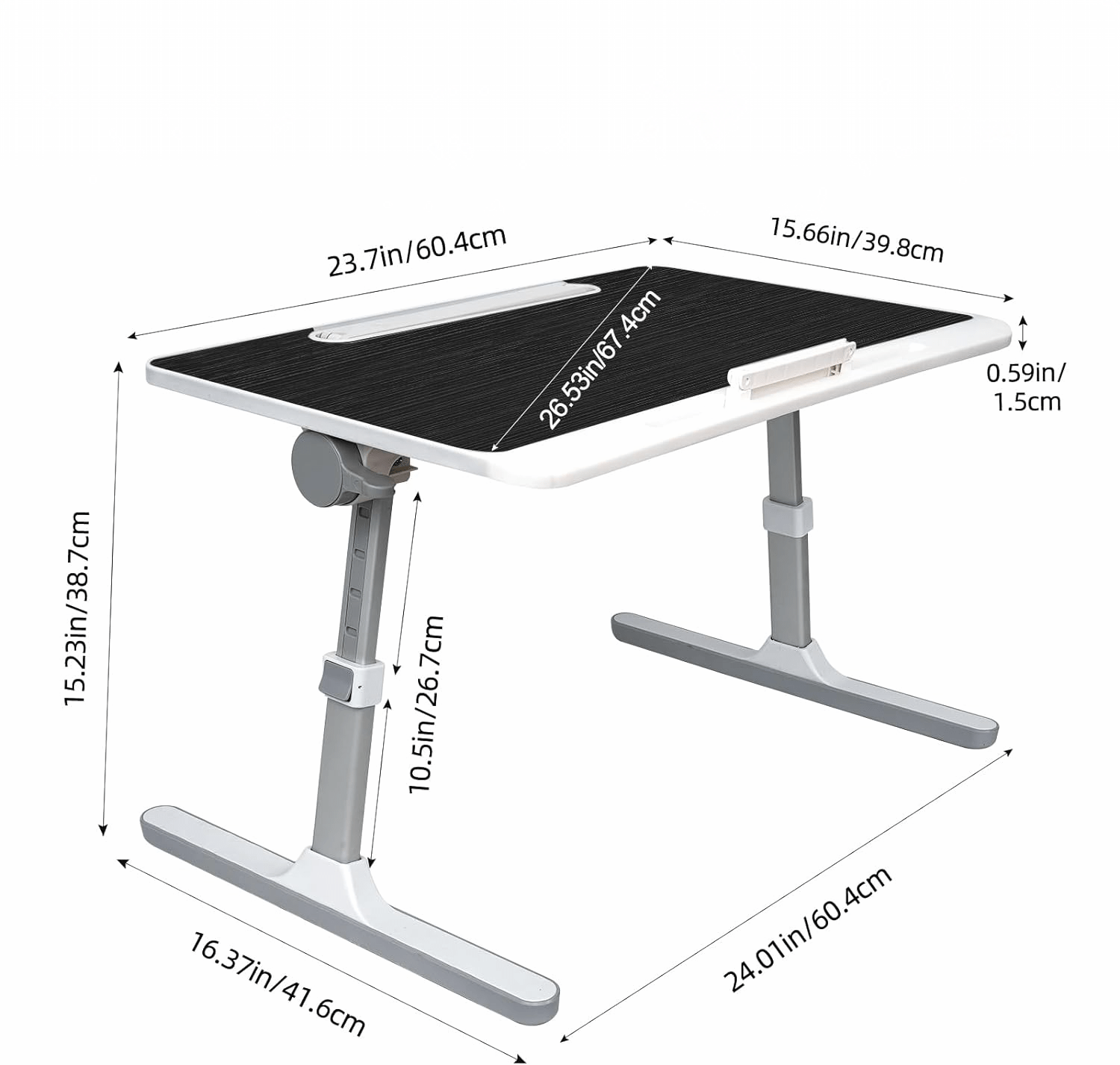 Portable Adjustable Notebook Folding Table - Gance.tech