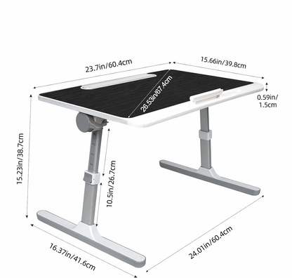 Portable Adjustable Notebook Folding Table - Gance.tech