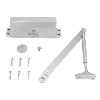 25 - 45KG Heavy Duty FIRE RATED Overhead Door Closer Opener Softs Close Adjustable - Gance.tech